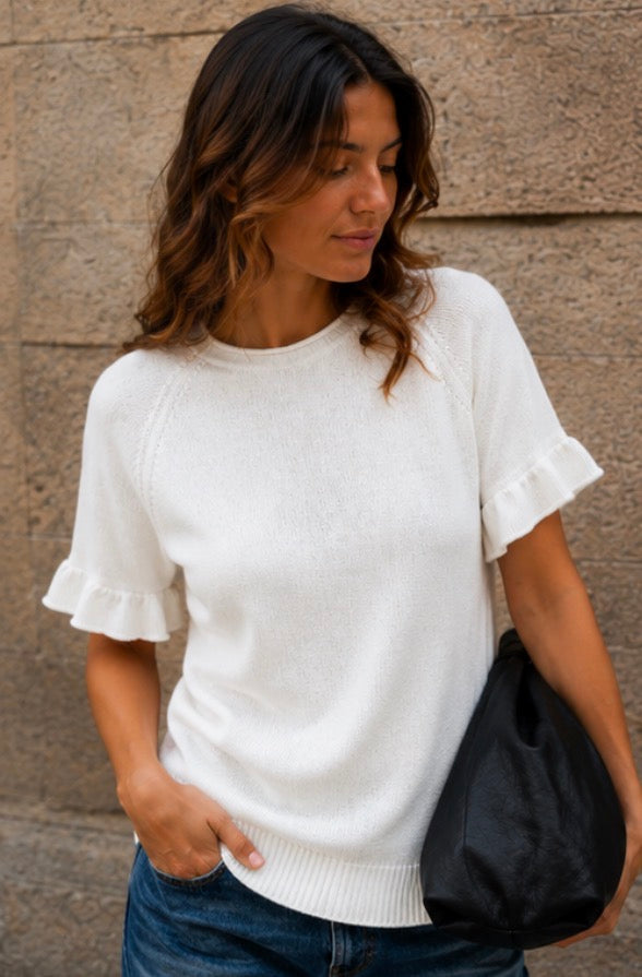 Pull - EMILIE - Blanc