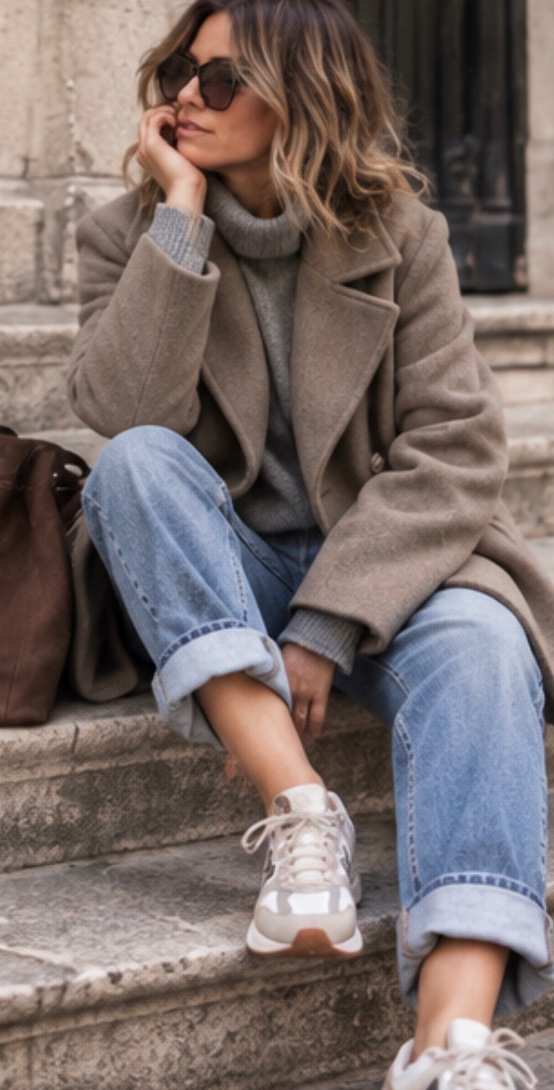 Manteau MARTIN - Taupe