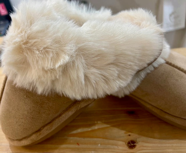 Chaussons fourrés