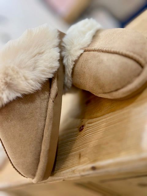Chaussons fourrés