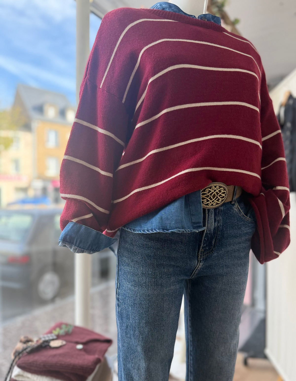 Pull LOUIS - Bordeaux