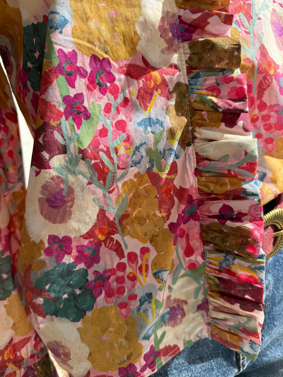Blouse fleurie- MILA