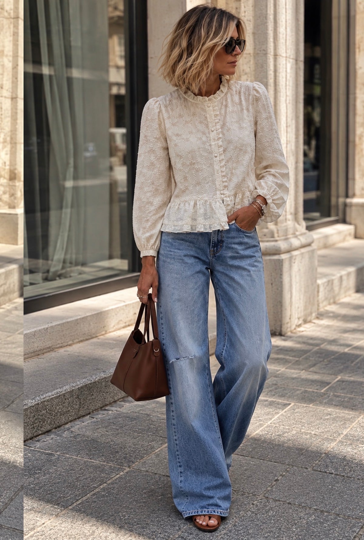 Blouse MAUREEN - Ecru
