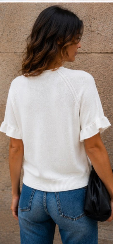 Pull - EMILIE - Blanc
