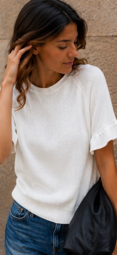 Pull - EMILIE - Blanc