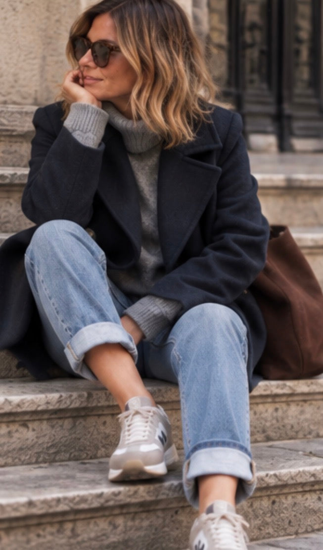 Manteau MARTIN - Marine
