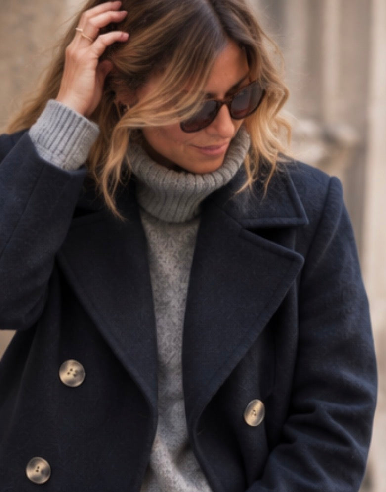 Manteau MARTIN - Marine