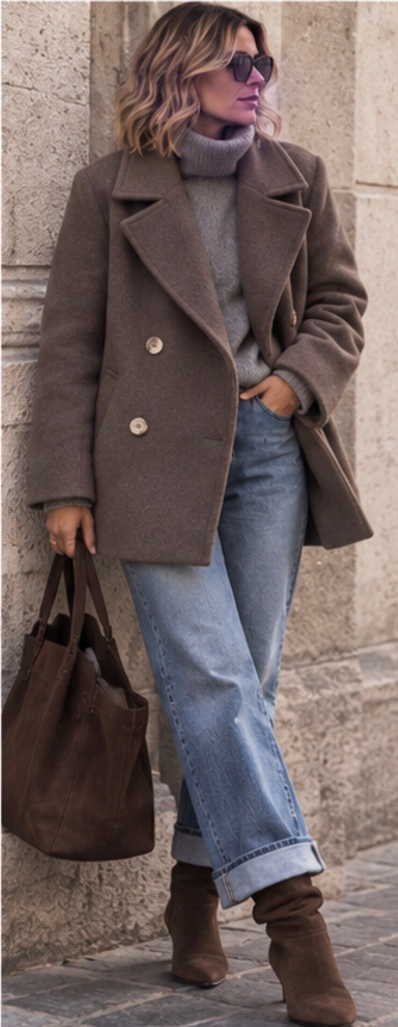 Manteau MARTIN - Marron