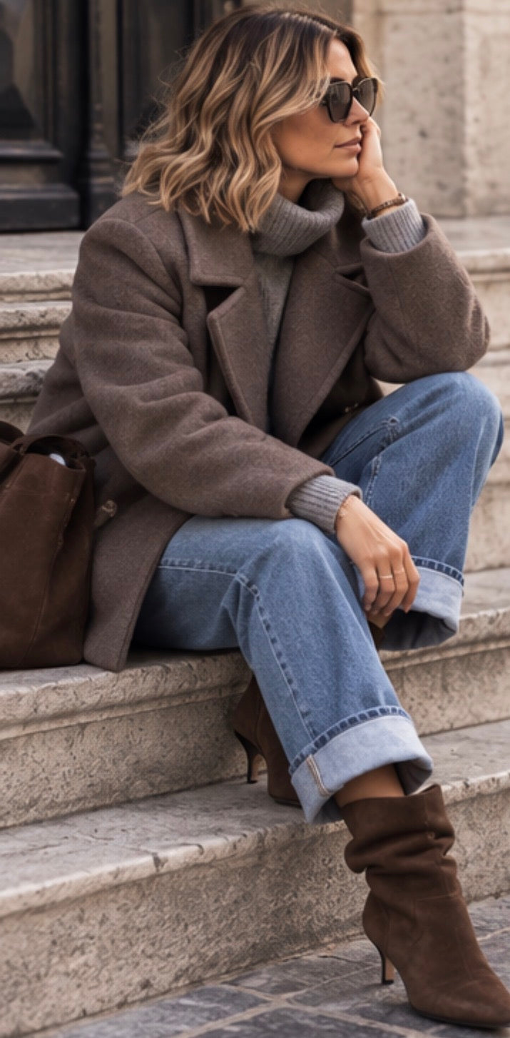 Manteau MARTIN - Marron