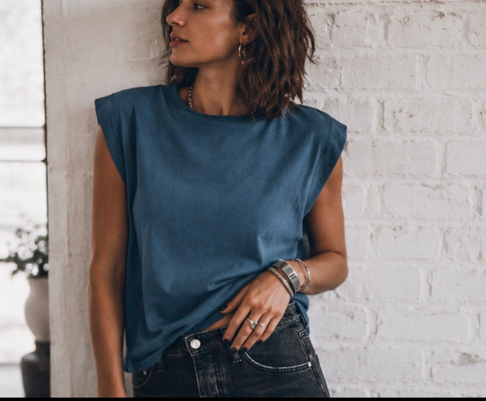Tee-shirt à épaulettes - GREGOIRE