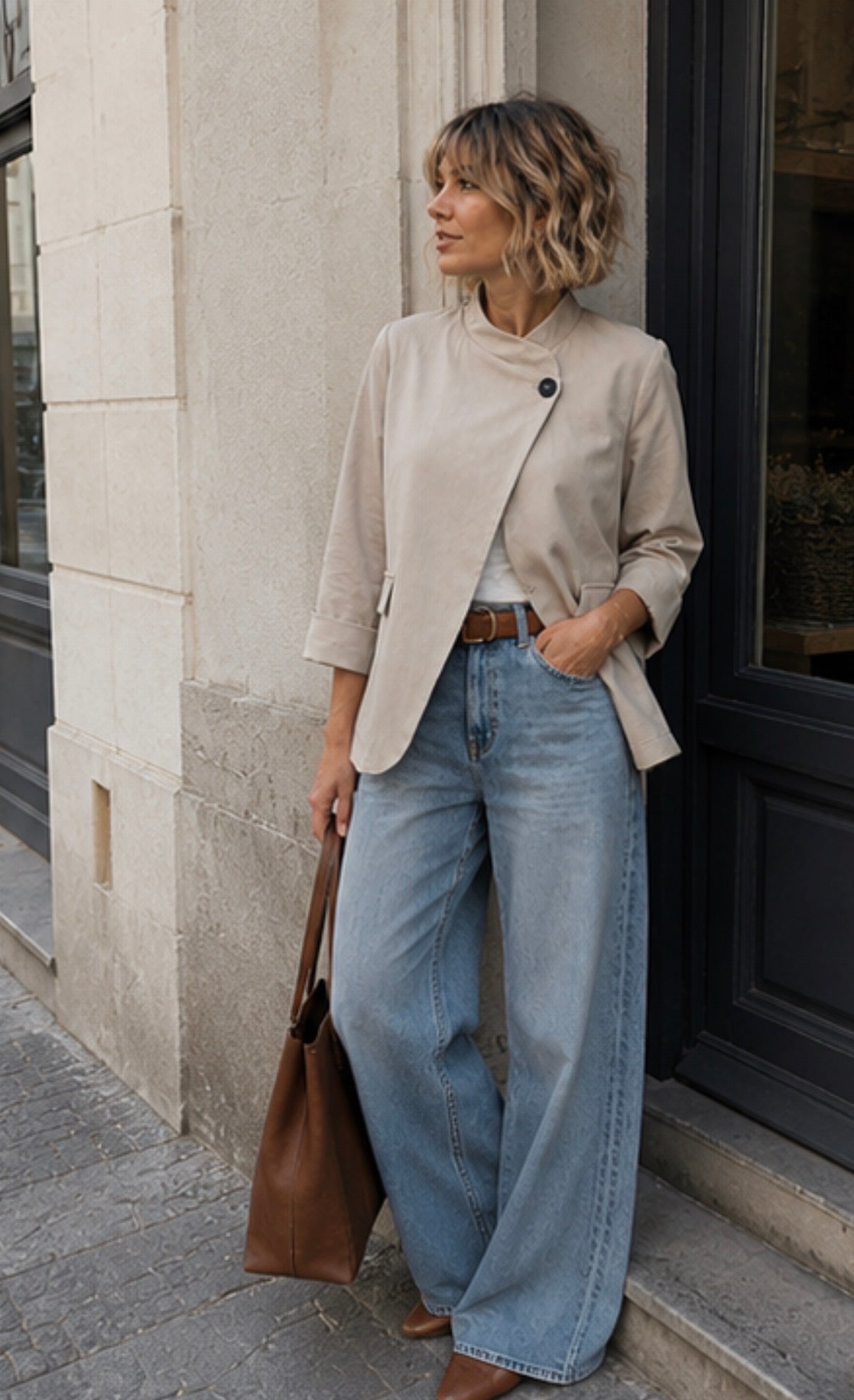 Veste LEONIE - Beige