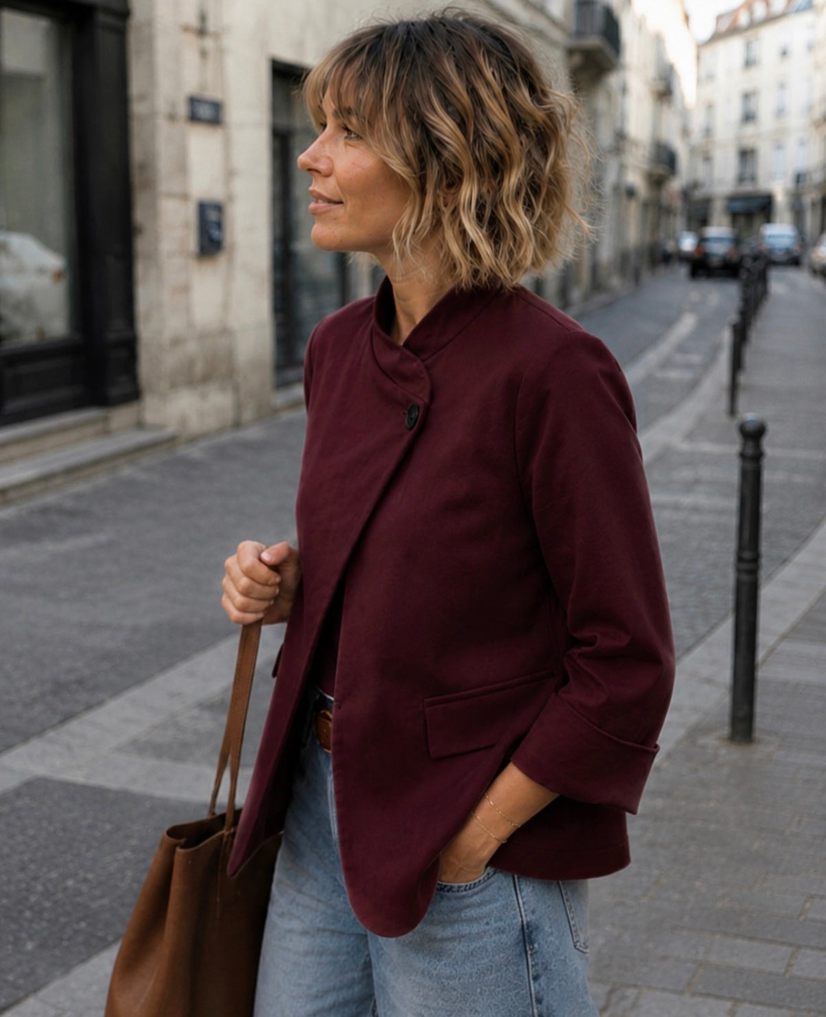 Veste LEONIE - Bordeaux