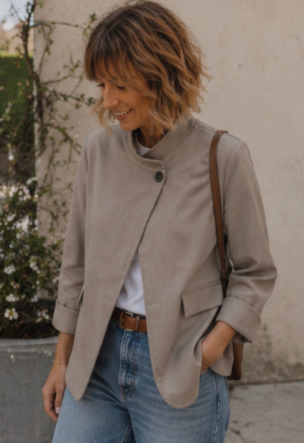 Veste LEONIE - Taupe