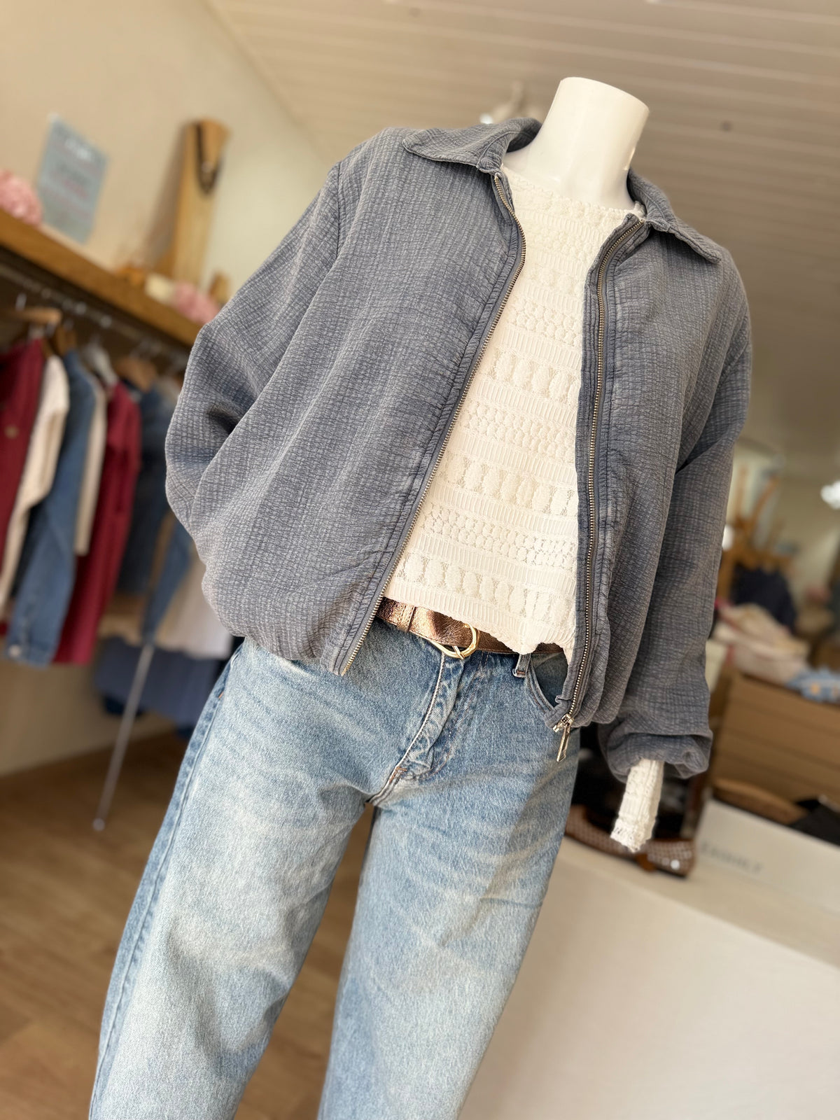 Blouson LISA - Bleu