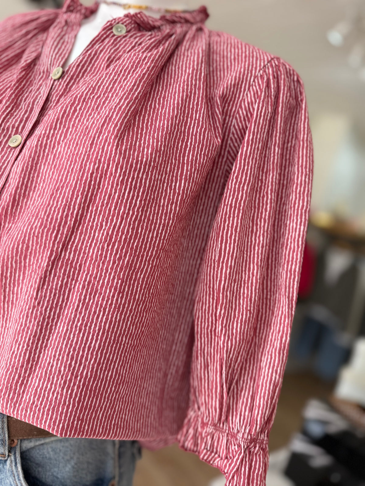 Blouse LILI - Vieux rose