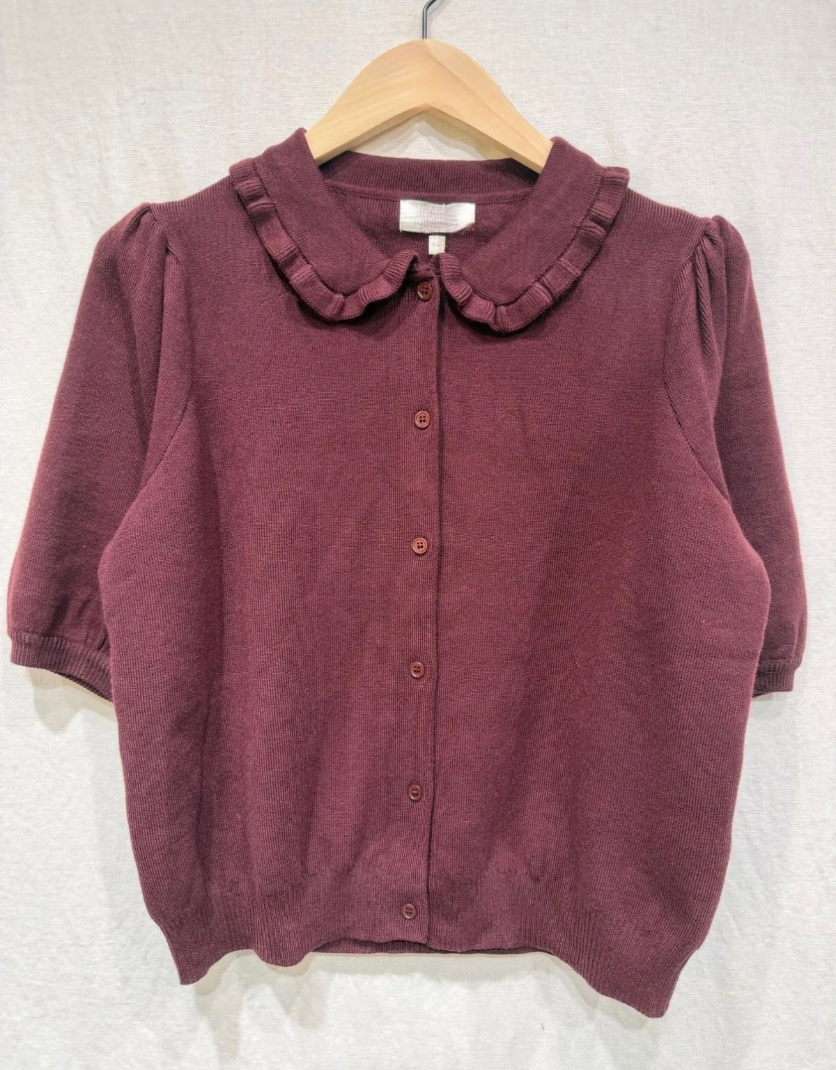 Cardigan LOU - Prune