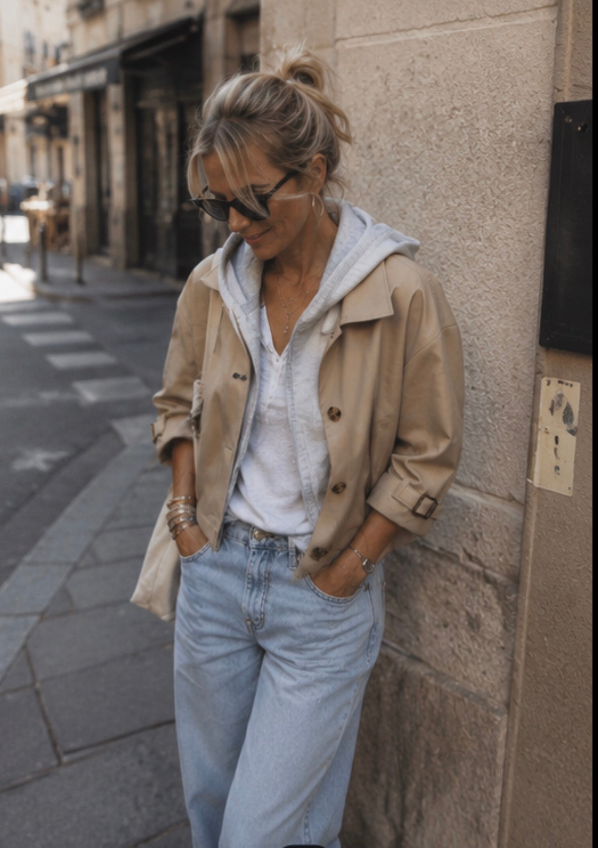 Trench court LALIE  - Beige