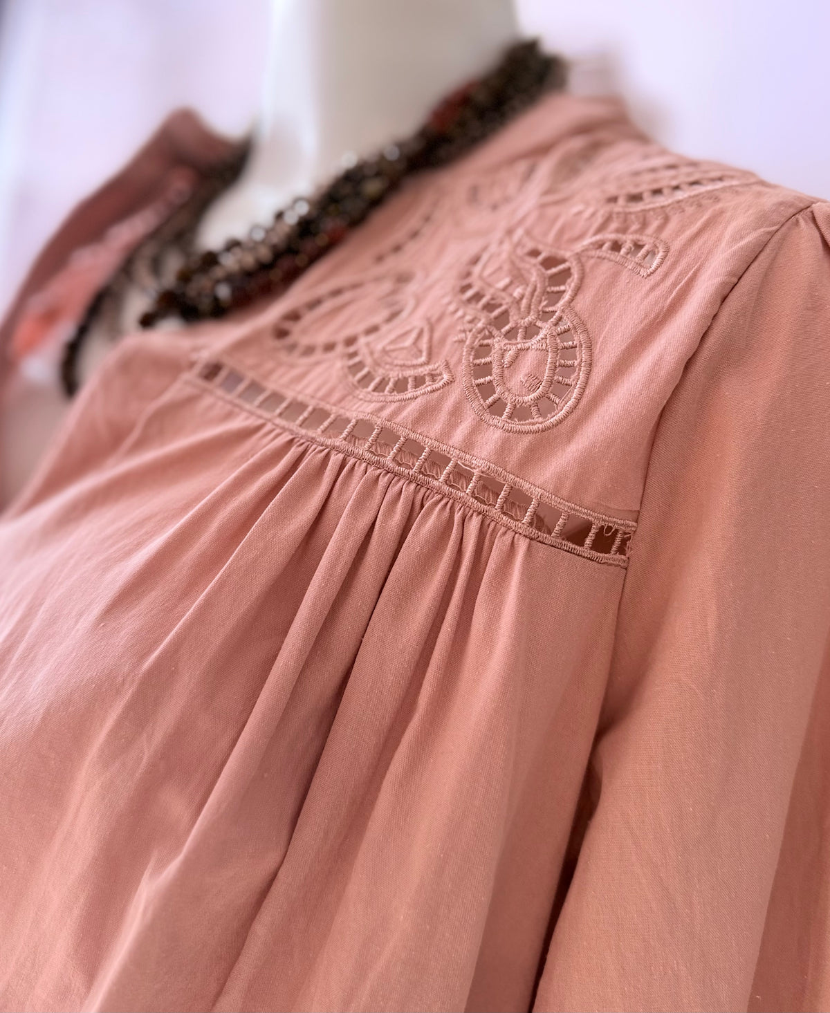 Blouse LINA - Rose poudré