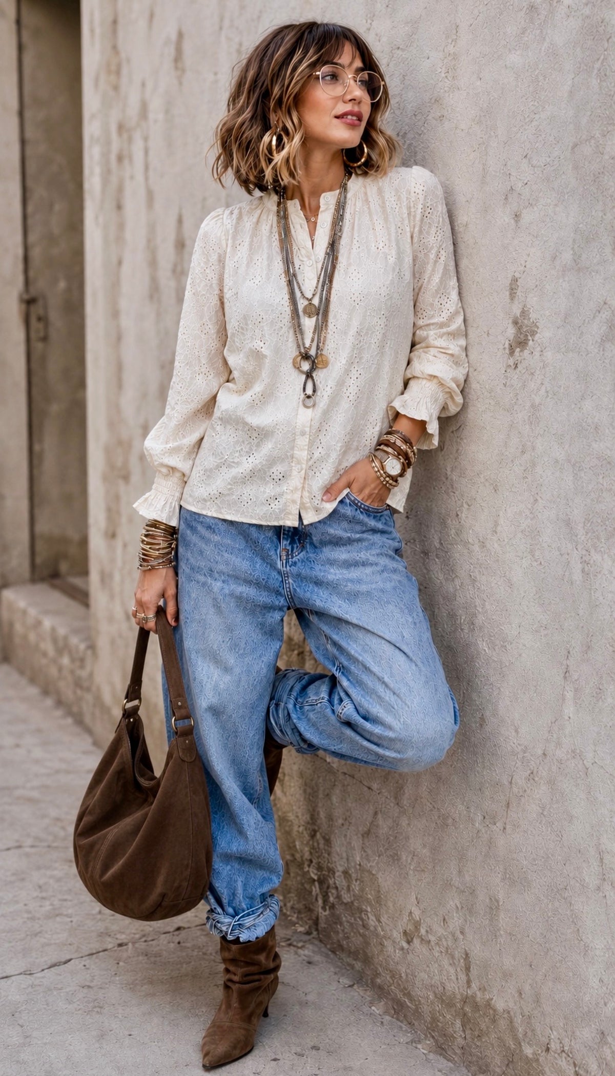 Blouse LILOU - Ecru