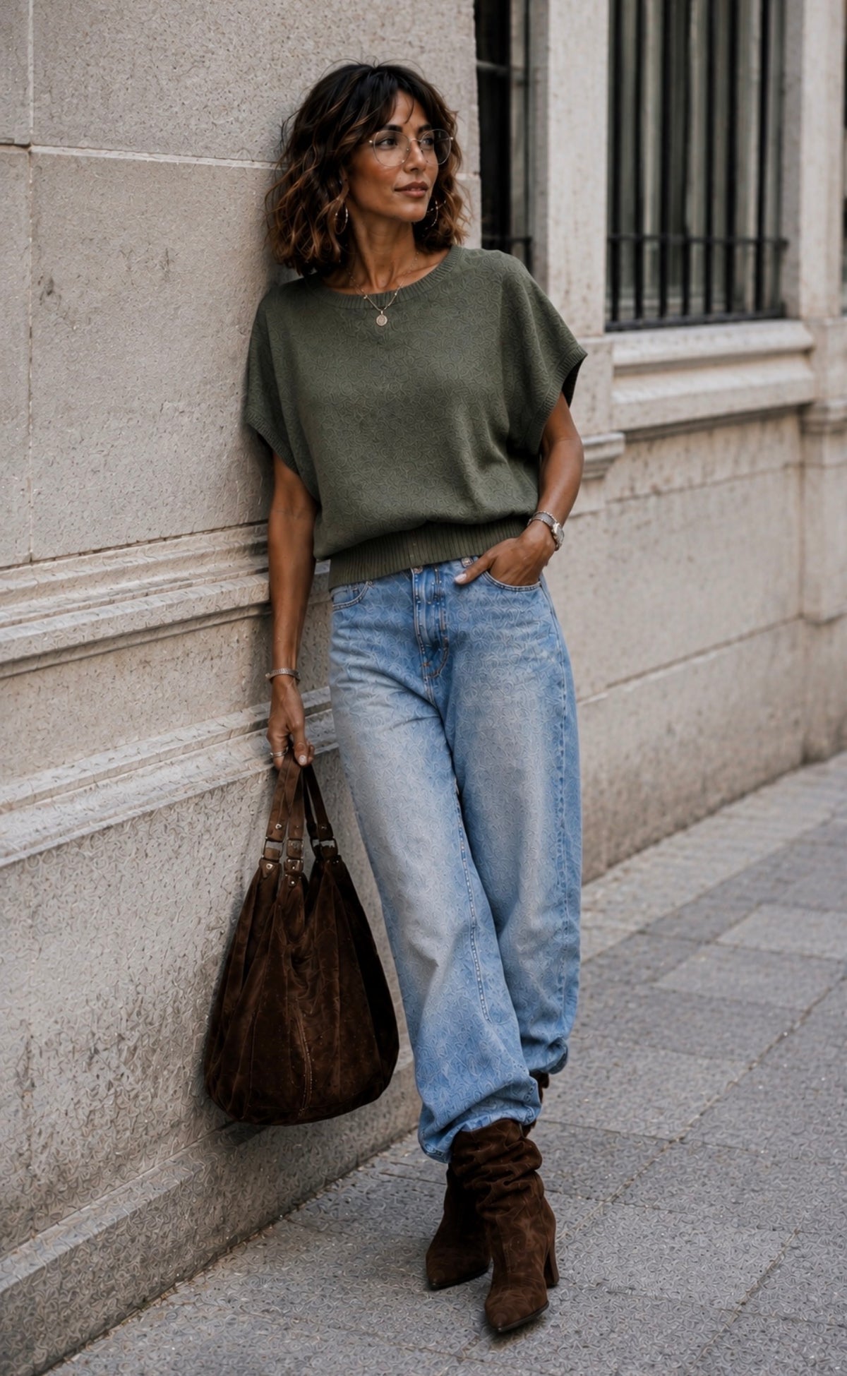 Pull LYDIE - Kaki